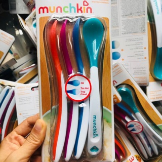 Vỉ 4 thìa báo nóng Munchkin