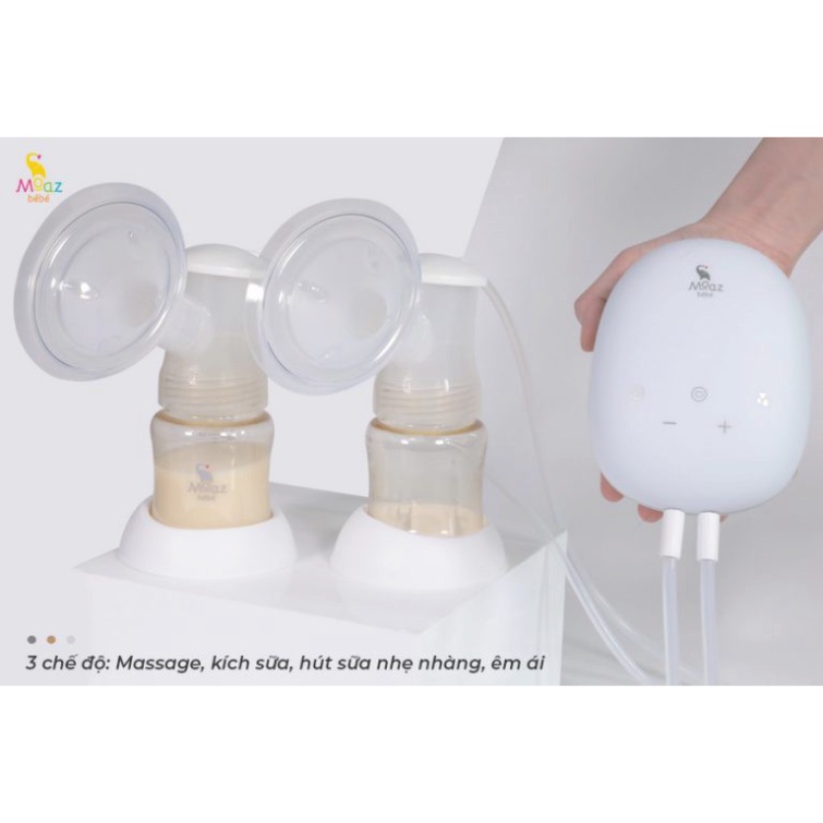 Máy hút sữa điện đôi Moaz BéBé MB029