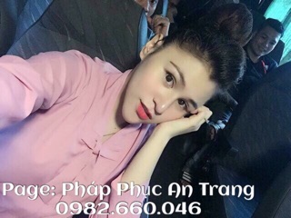 La hán nơ màu hồng
