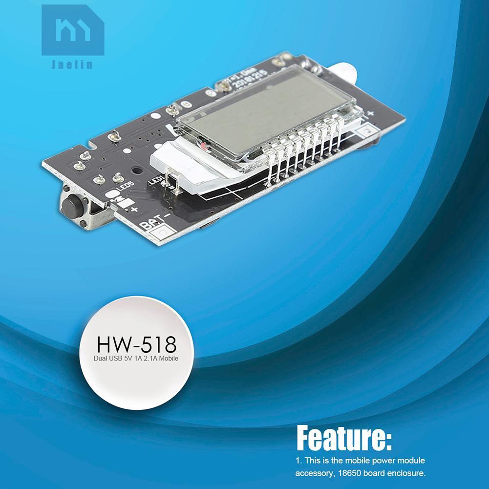 Pin Sạc Dự Phòng 5v 1a 2.1a 18650