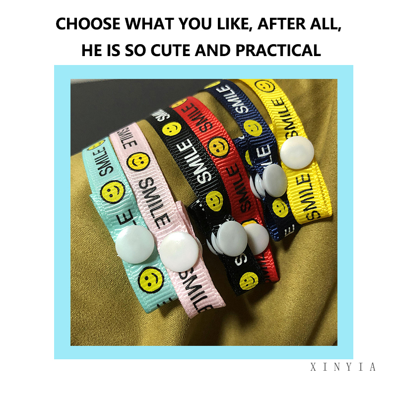 (Hàng Mới Về) Dây Đeo Khẩu Trang Hình Mặt Cười Có Thể Điều Chỉnh Tiện Dụng