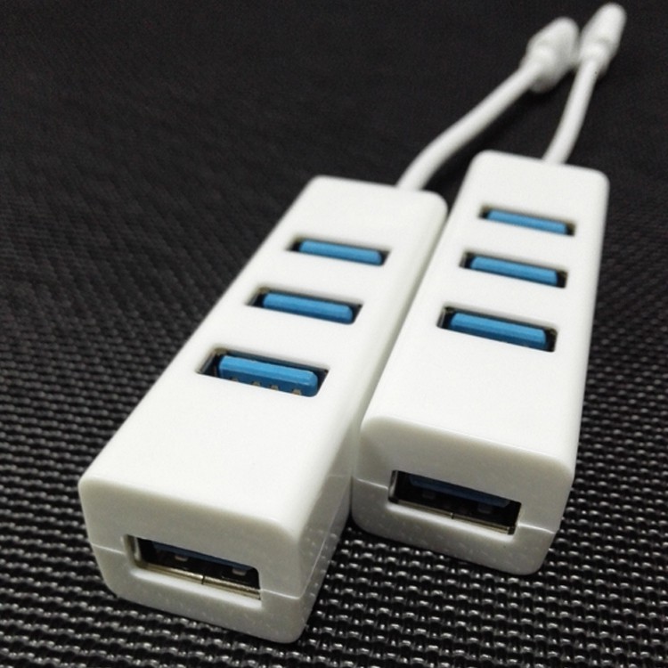 Cổng chuyển đổi USB 3.1 loại C qua 3 cổng USB màu trắng | BigBuy360 - bigbuy360.vn