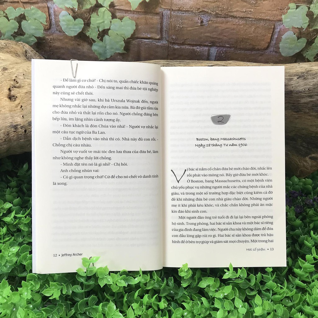 Sách - Hai số phận  - Jeffrey Archer - Thanh Hà Books HCM