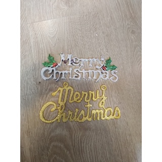Chữ Merry Christmas- Phụ kiện trang trí Noel