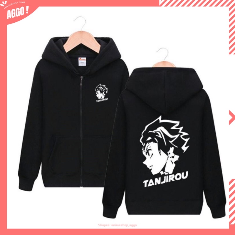 Áo khoác dài tay Anime Demon Slayer - Kimetsu No Yaiba nam nữ đủ size cực chất