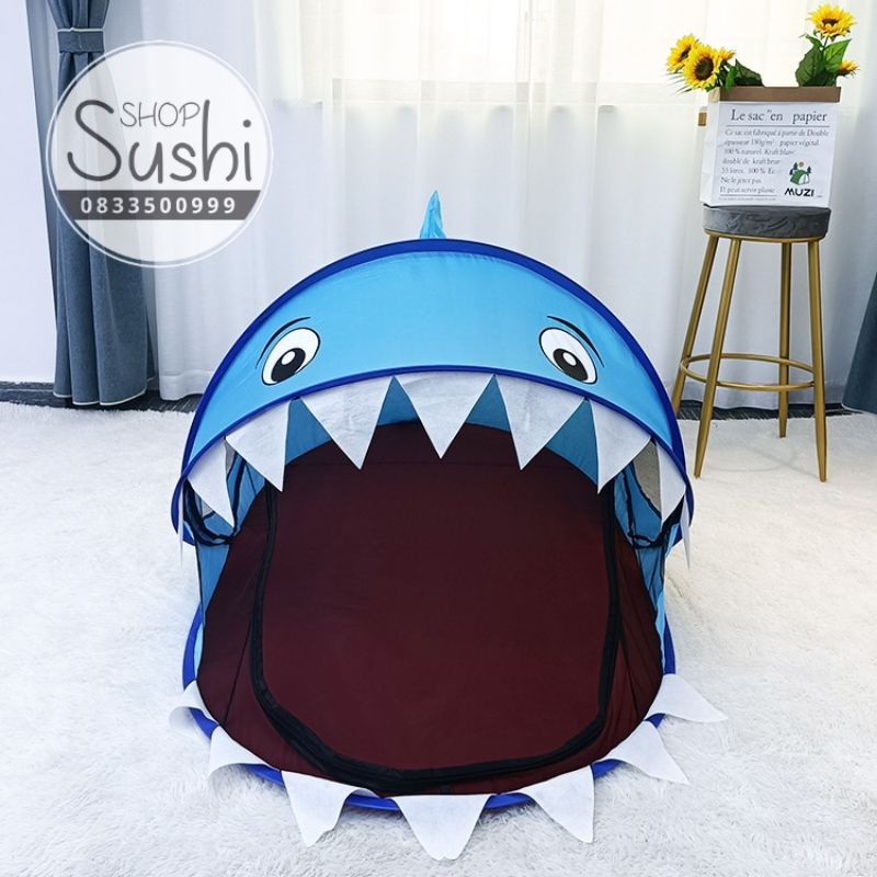 (FreeShip) Lều trẻ em cá mập Baby shark, Lều cho bé