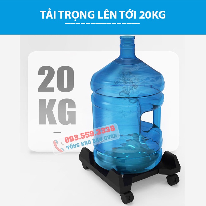Giá Đỡ Máy Tính Để Bàn PC ErgoTek EP6 - Có Bánh Xe Di Chuyển Tiện Lợi - Chân Đế Máy Tính Để Bàn Di Động - Xoay 360 Độ