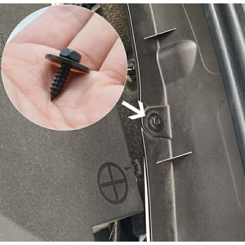 Vít bắt khoang động cơ - chắn bùn ô tô 6 con