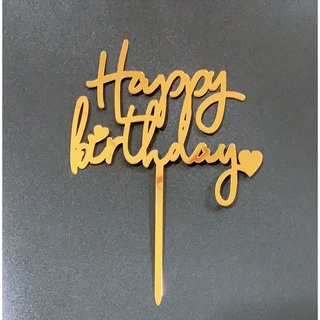 Set 10 Mica HPBD MẢnh Đơn Giản