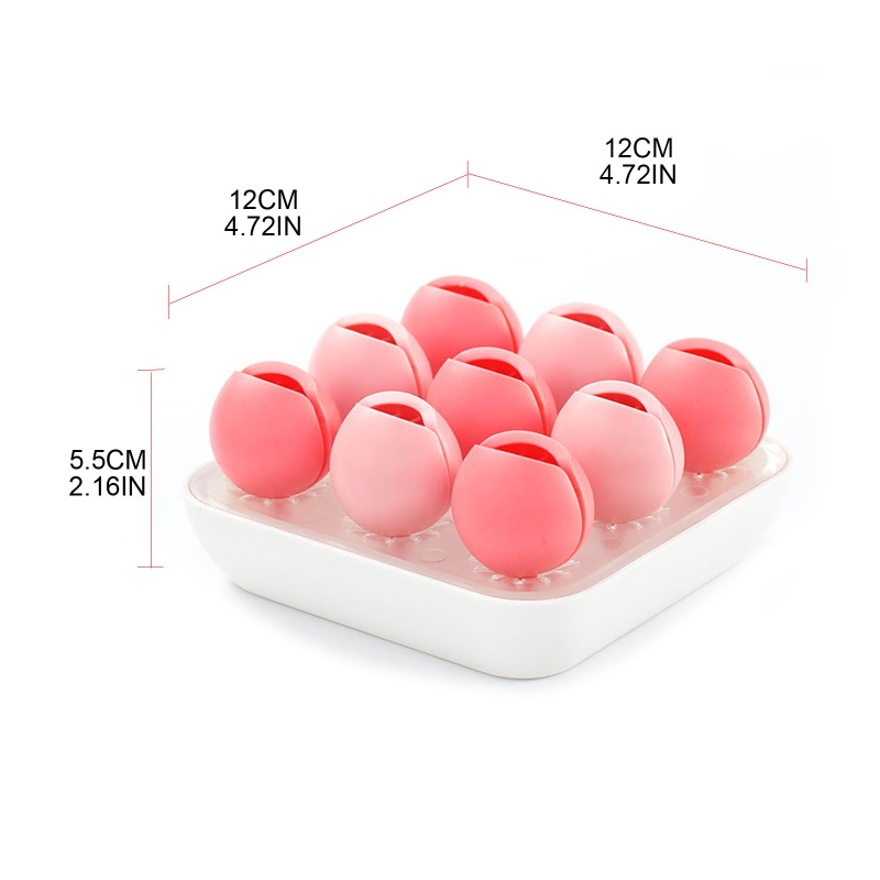 Hộp Đựng Mỹ Phẩm Hình Cánh Hoa Mini Đa Năng