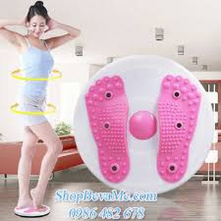 ĐĨA XOAY EO HÌNH BÀN CHÂN GIẢM MỠ THON BỤNG