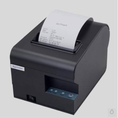 ⭐Máy in hóa đơn K80⭐, in bill chuyển nhiệt khổ 80mm tự động cắt giấy, cổng USB, cổng LAN và Wifi Xprinter N160ii
