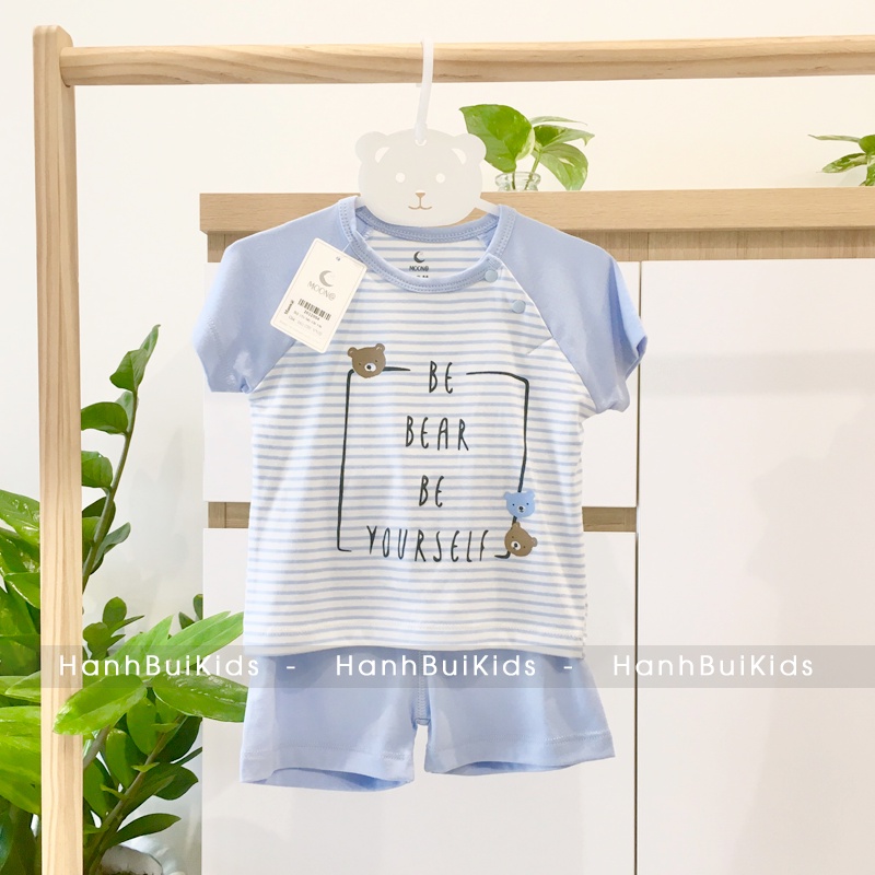Bộ cộc Moon cài vai Petit cho bé - Moon cộc - Bộ cộc Moon Petit - Bộ cộc petit cho bé