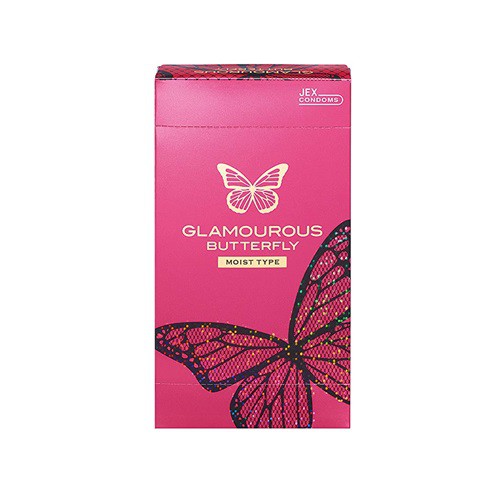 Bao Cao Su Mỏng Như Không Jex Glamourour Butterfly Moist Type