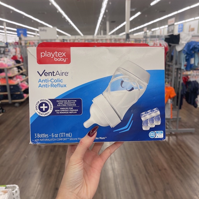 Order - BÌNH SỮA PLAYTEX BABY CỔ CONG