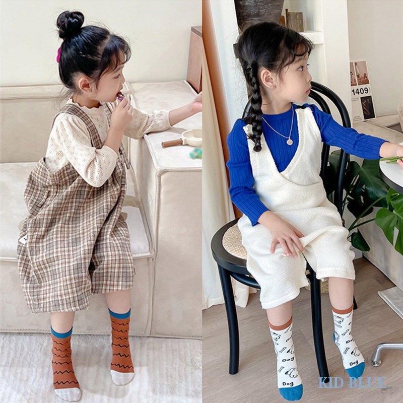 Bộ 3 Đôi Vớ Cotton In Hình Cún Hoạt Hình Đáng Yêu Cho Bé