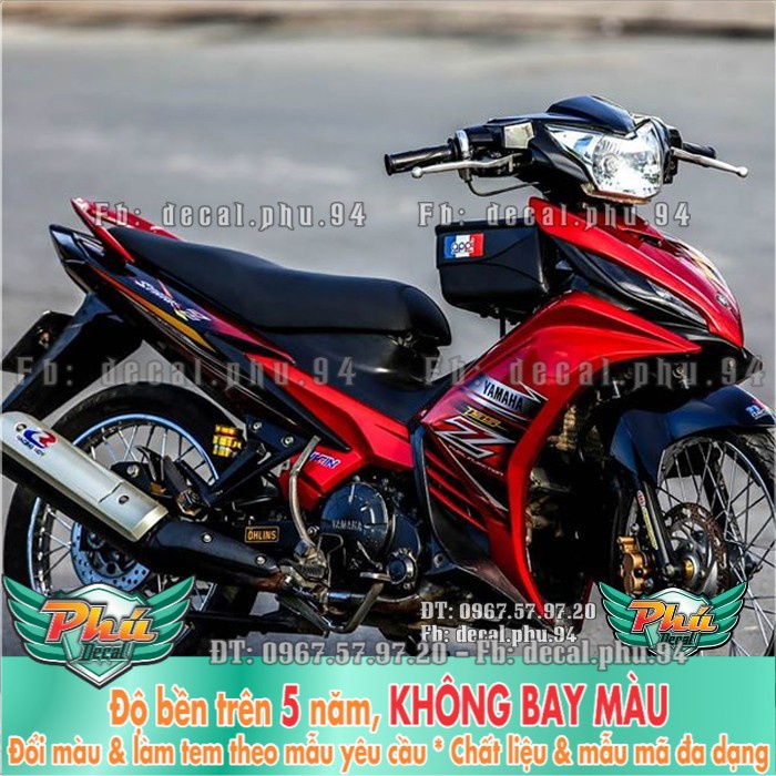Tem rời EX 2011-2014 Spark Z đỏ đen (P) -1