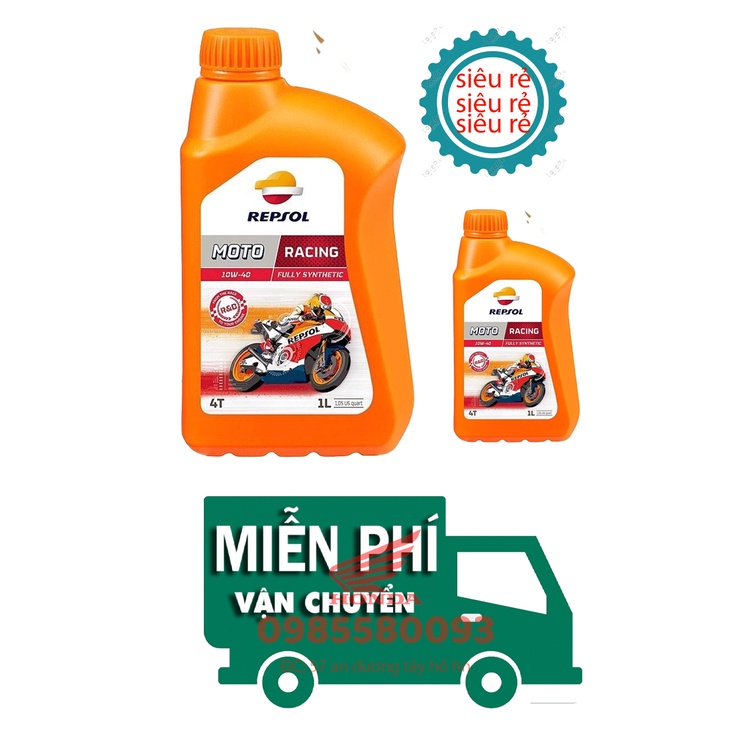 Dầu nhớt cao cấp Repsol Racing MOTO 10W40