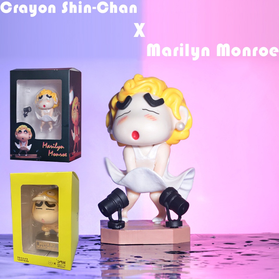 Mô Hình Búp Bê Shin-chan / Cậu Bé Bút Chì Shin-chan 13.5cm Trang Trí Sáng Tạo