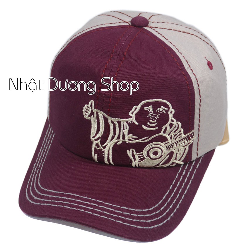 Nón ông địa thật cao cấp, mũ ông địa giá rẻ vải Kaki cao cấp đẹp, sang trọng, kết True Religion làm chắc chắn