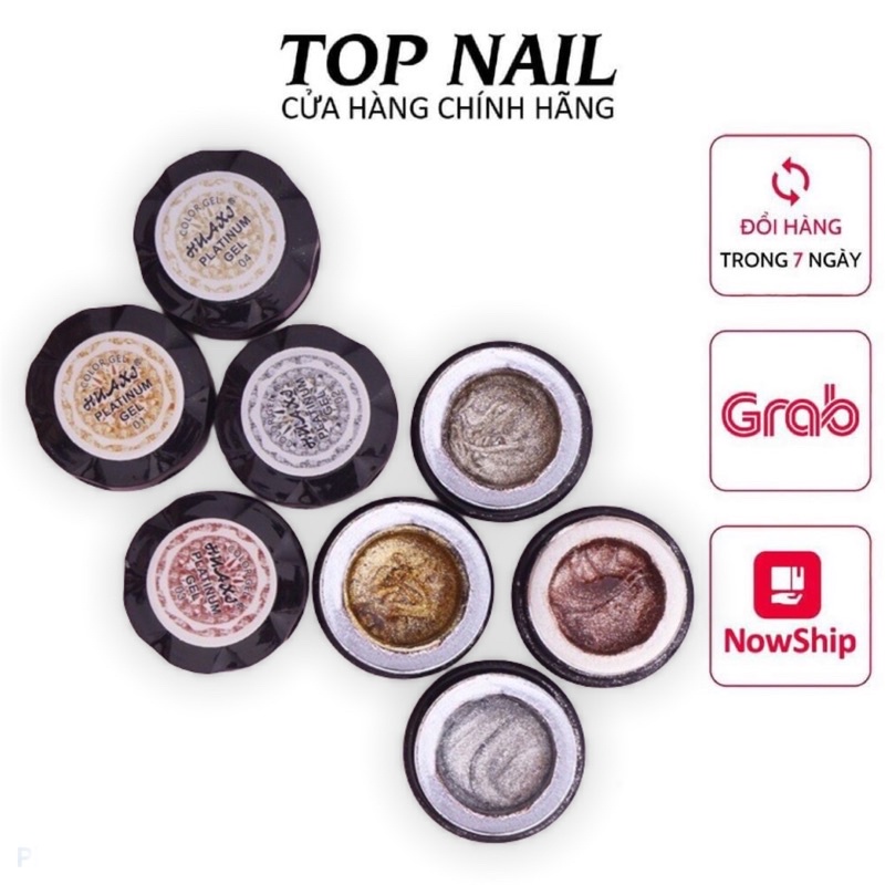 Gel nhũ vẽ viền móng nail chính hãng HUAXI