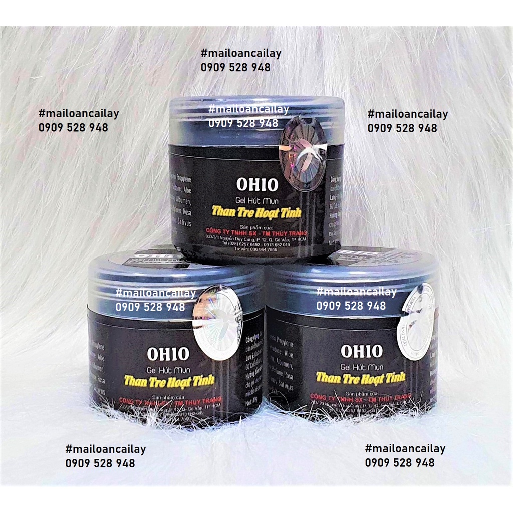 Gel lột mụn thân tre OHIO hũ 40g
