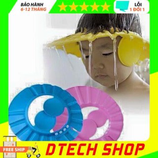 Mũ chắn nước dành cho trẻ em, mũ chắn nước gội đầu cắt tóc . Dtech
