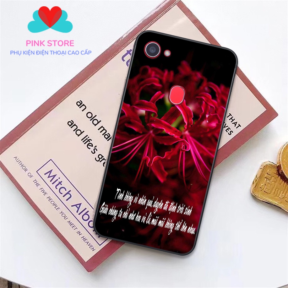 🔥Ốp lưng kính cường lực OPPO F5 - F5 YOUTH - F7 in hình hoa bỉ ngạn sang chảnh
