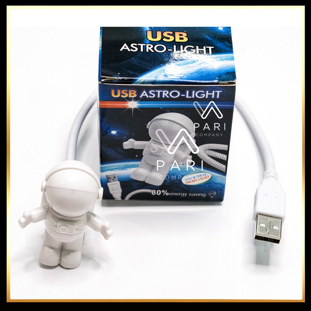 Đèn LED USB Phi hành gia dùng cho laptop/máy tính bàn siêu đáng yêu