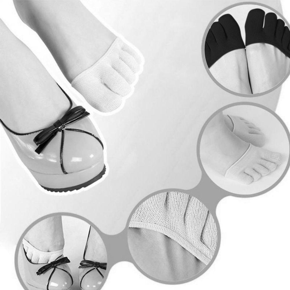 AROMA Đôi Vớ Cotton Xốp Chống Trượt Hở Ngón Dành Cho Nữ