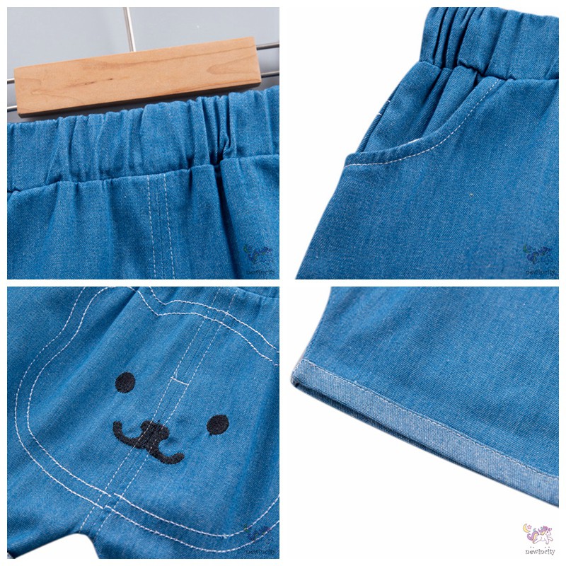 Set Áo Thun Tay Ngắn Và Quần Ngắn Cho Bé Trai