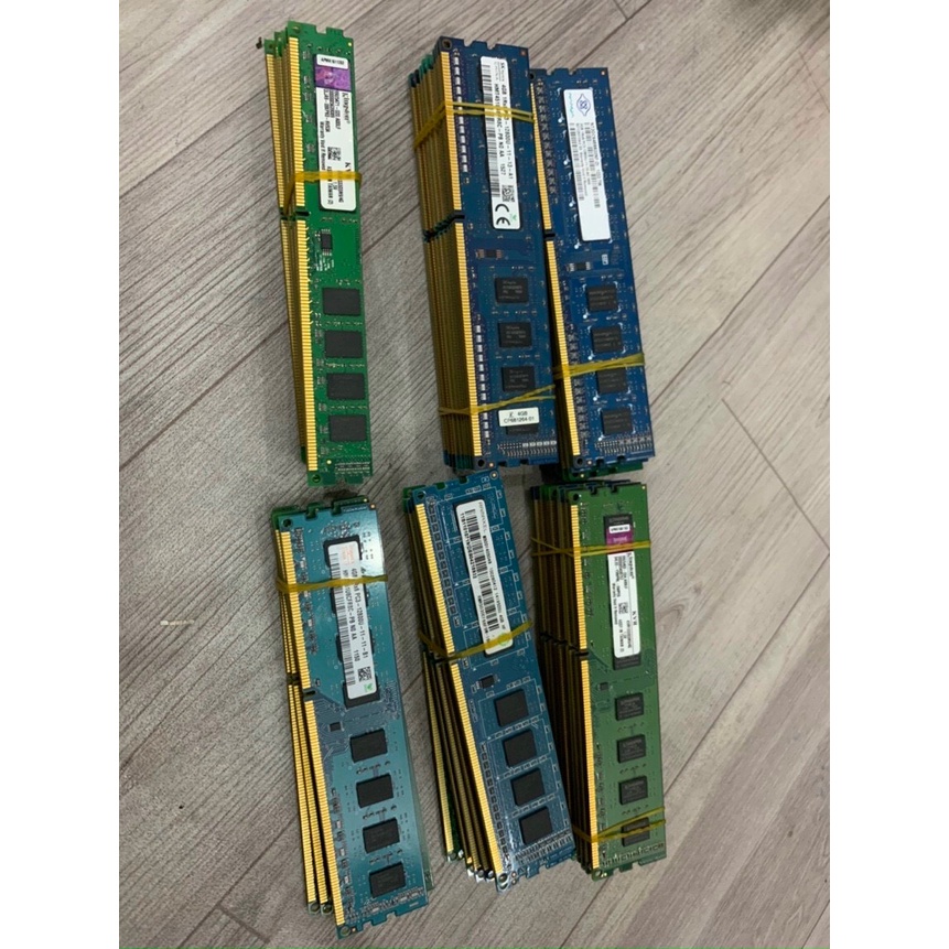 Bộ nhớ trong Ram DDR3 4GB PC-12800 hàng bóc máy (bảo hành 1 tháng)