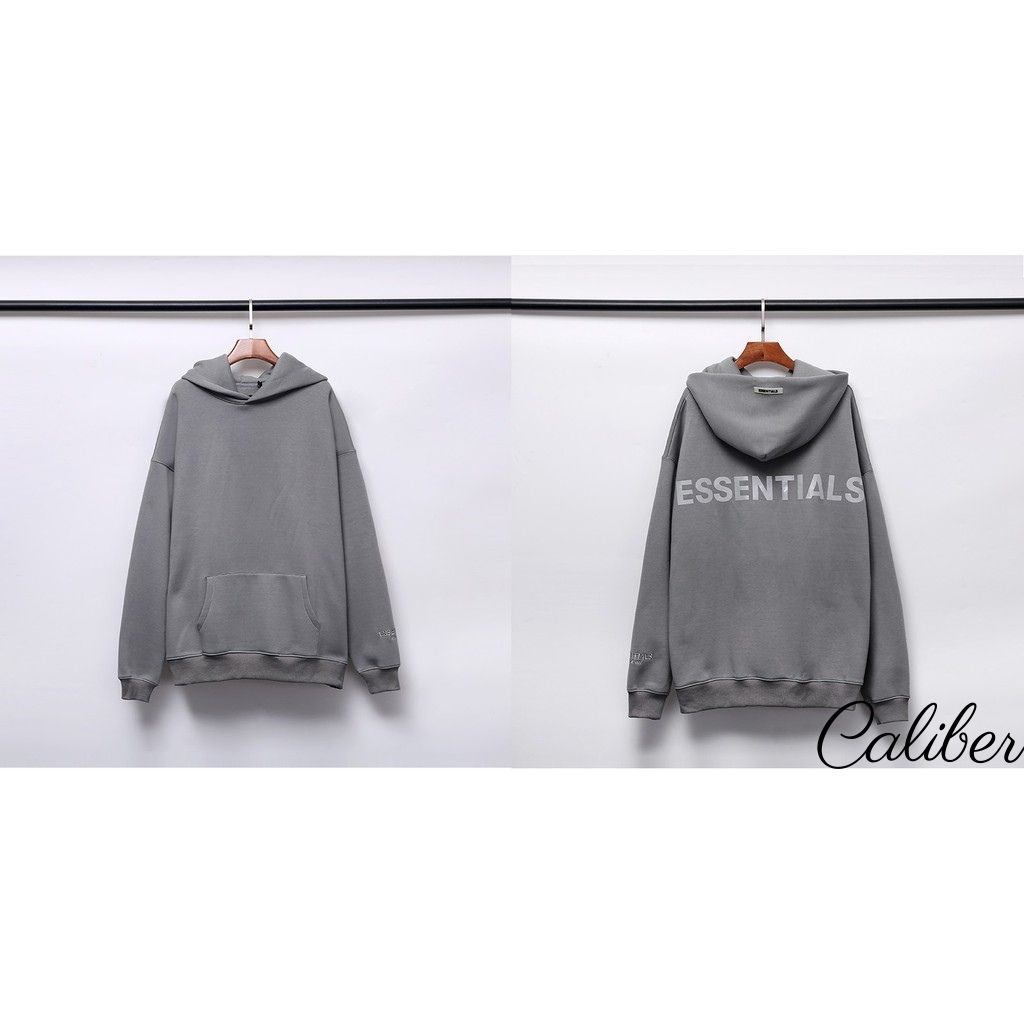 Áo hoodie - áo hoodie nữ in chữ ESSENTIALS có mũ Unisex- hoodie nam,áo hoodie trơn nhiều màu