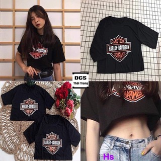 (SẴN) Áo croptop Harley ulzzang unisex ❤️