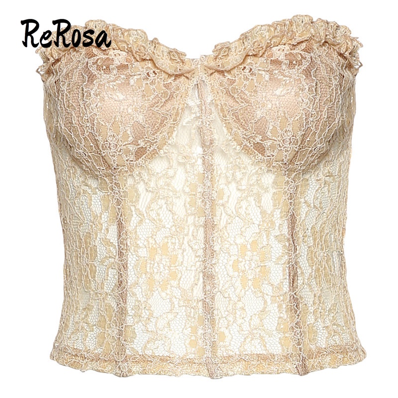 Áo Lưới Một Dây Cổ Yếm Gợi Cảm Rerosa