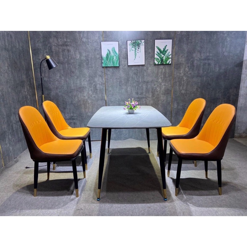 Bộ ghế ăn nhập khẩu 4 ghế