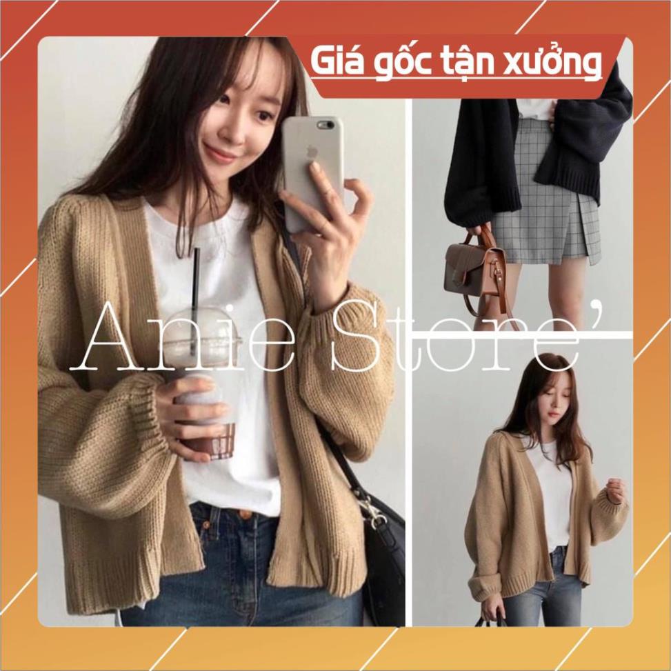 Hàng Cao Cấp- Giá Gốc Tận Xưởng Áo Cardigan Nữ Len Dày Dáng Rộng 🦋 Áo Khoác Nữ Dáng Dài 3 Màu 🦋