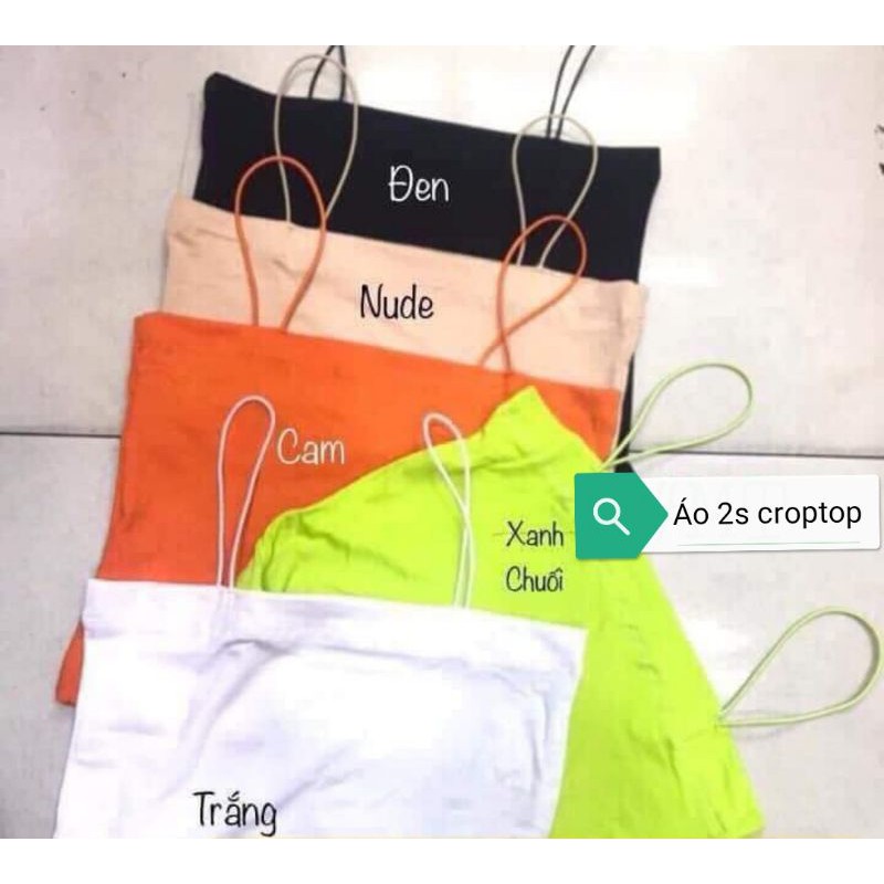 ÁO 2S CROPTOP - Rainbow Thái Lan