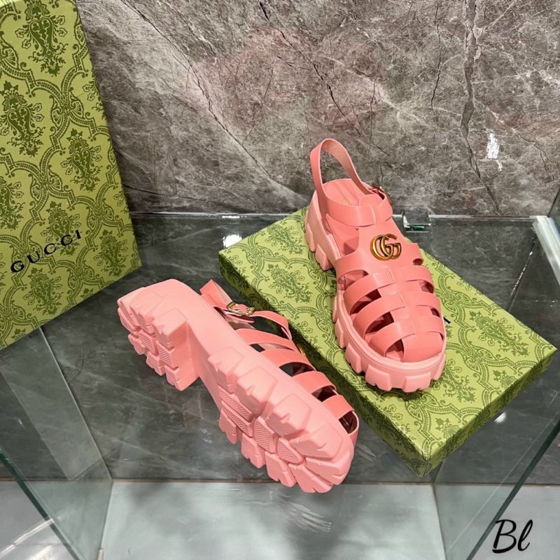 c Sandal Rọ Hồng Gc 5p Da Mềm Fullbox Bill Túi Cao Cấp