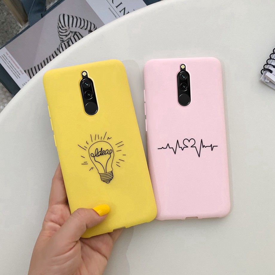 Ốp điện thoại bằng silicon TPU mềm hình hoạt hình cho Xiaomi Redmi 8 8A | BigBuy360 - bigbuy360.vn
