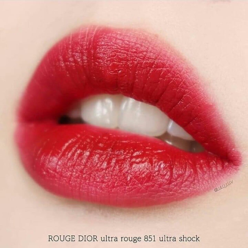 Son DIOR 851 Ultra Shock – Ultra Rouge Vỏ Đỏ Limited | BigBuy360 - bigbuy360.vn