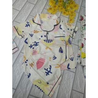 bộ pizama bé trai gái