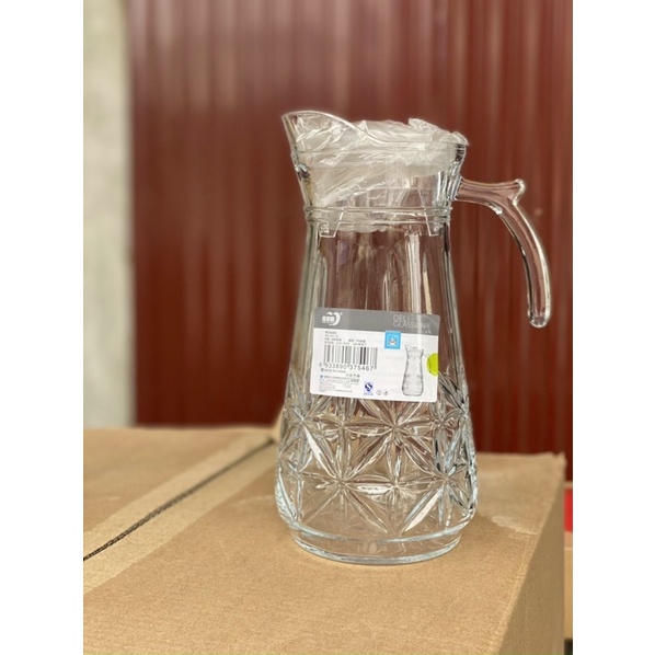 Bình nước thuỷ tinh Deli chịu nhiệt