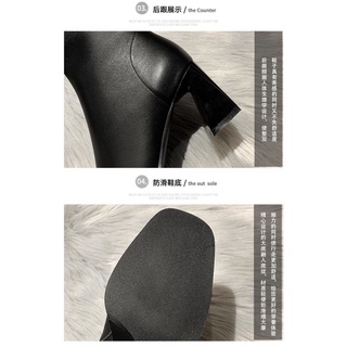 Hàng order - Giày Bốt cao cổ gót 7p thời trang