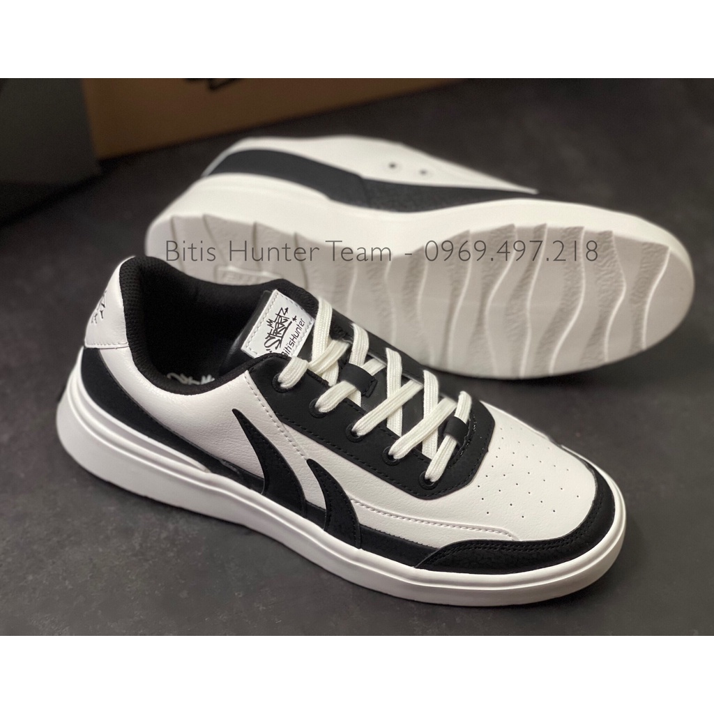 Giày Thể Thao Cao Cấp Nam Nữ Street Z Collection Low W&amp;B - DSWH06600TRG/DSMH06600TRG