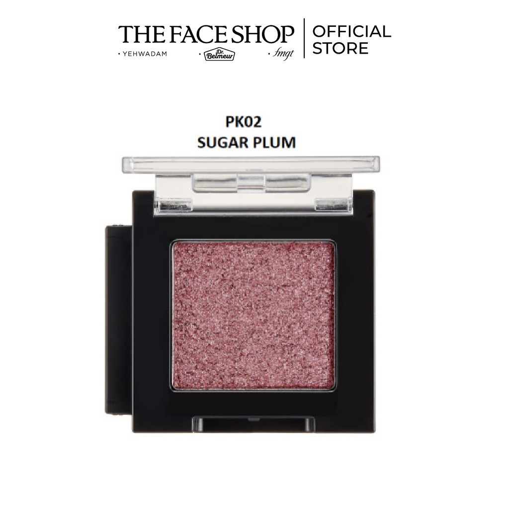 [Mã COSTFST1 -8% đơn 250K] Màu Mắt Nhũ Kim Tuyến THEFACESHOP Mono Cube Eyeshadow RD01 (Glitter) 2g(HSD 9/2022)