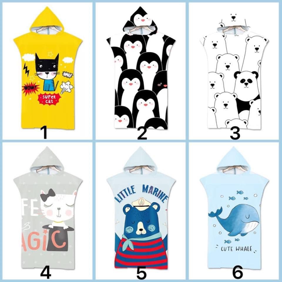 Aó choàng tắm lớn ❤️ FREESHIP ❤️ Aó choàng tắm lớn cho bé