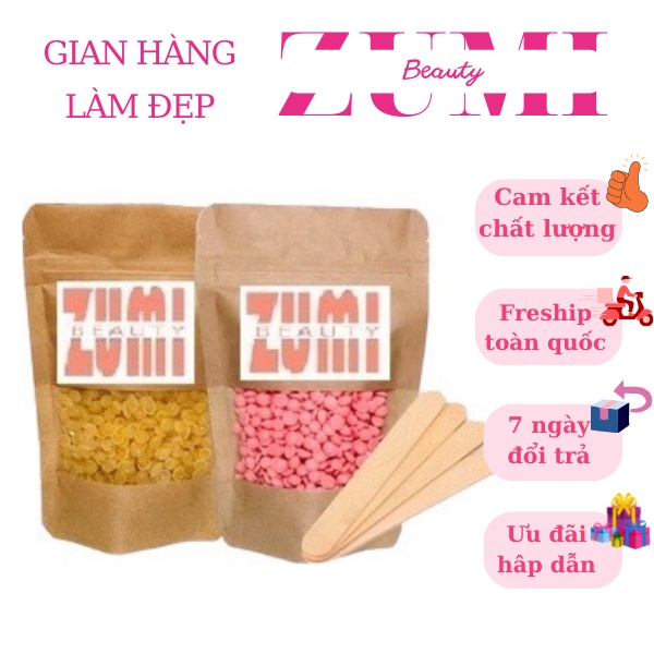 Wax Lông, Sáp Wax Nóng Hạt Đậu Cao Cấp ,Sáp Wax Lông Hard wax Beans - SWL2 [Tặng Kèm Que]