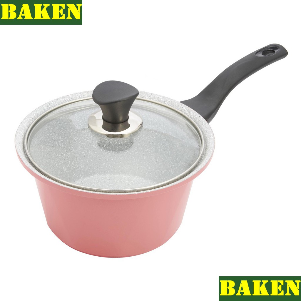 Nồi Đúc Vân Đá 5 Lớp Ceramic GREENCOOK GCS02-18IH – Nồi Đáy Từ Hợp Kim Nhôm - BAKEN