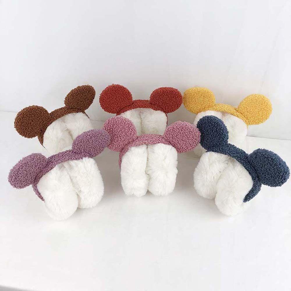 Bông Chụp Tai Giữ Ấm Mùa Đông Thiết Kế Dễ Thương Cho Bé